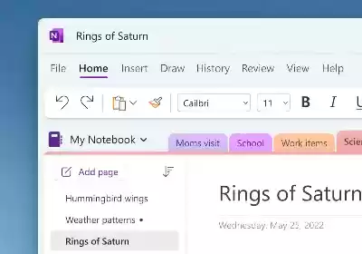 ﻿Microsoft OneNote for Windows improves assembly notes