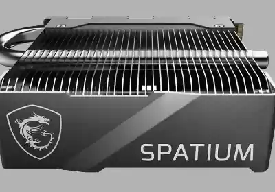 ﻿MSI's Spatium M570 Pro Frozr PCIe five.Zero SSD skirts high temps with towering heatsink