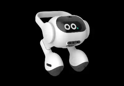 ﻿Meet LG's multitasking, puppy-sitting, AI-powered home robotic: extra helper, less Terminator