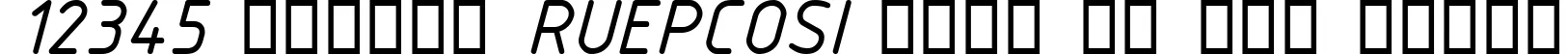 Dynamic ISOCPEUR Italic Font Preview https://safirsoft.com
