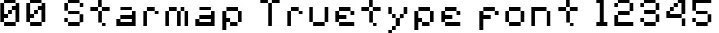 Dynamic 00 Starmap Truetype Font Preview https://safirsoft.com