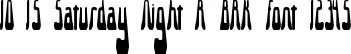 Dynamic 10 15 Saturday Night R BRK Font Preview https://safirsoft.com