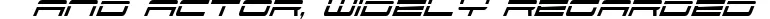 Dynamic 911 Porscha Laser Italic Font Preview https://safirsoft.com