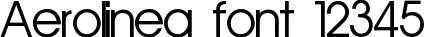 Dynamic Aerolinea Font Preview https://safirsoft.com