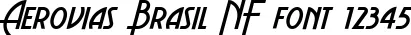 Dynamic Aerovias Brasil NF Font Preview https://safirsoft.com