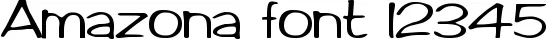 Dynamic Amazona Font Preview https://safirsoft.com