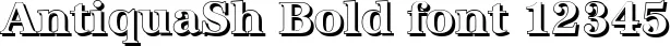 Dynamic AntiquaSh Bold Font Preview https://safirsoft.com