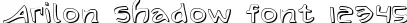 Dynamic Arilon Shadow Font Preview https://safirsoft.com