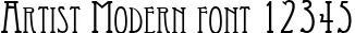 Dynamic Artist Modern Font Preview https://safirsoft.com