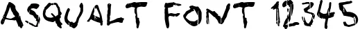 Dynamic Asqualt Font Preview https://safirsoft.com