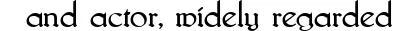 Dynamic BRIDGNOR Font Preview https://safirsoft.com