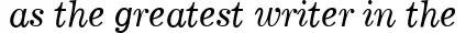 Dynamic C795 Roman Italic Font Preview https://safirsoft.com
