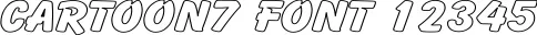 Dynamic CARTOON7 Font Preview https://safirsoft.com