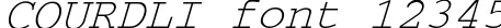 Dynamic COURDLI Font Preview https://safirsoft.com
