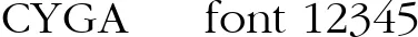 Dynamic CYGA     Font Preview https://safirsoft.com