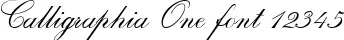 Dynamic Calligraphia One Font Preview https://safirsoft.com