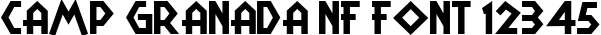 Dynamic Camp Granada NF Font Preview https://safirsoft.com