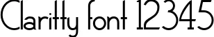 Dynamic Claritty Font Preview https://safirsoft.com