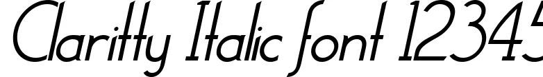 Dynamic Claritty Italic Font Preview https://safirsoft.com