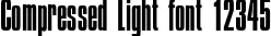 Dynamic Compressed Light Font Preview https://safirsoft.com
