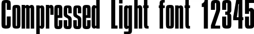Dynamic Compressed Light Font Preview https://safirsoft.com
