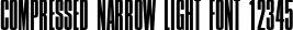 Dynamic Compressed Narrow Light Font Preview https://safirsoft.com