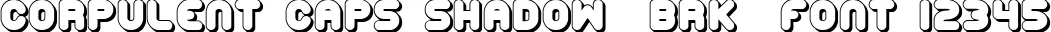 Dynamic Corpulent Caps Shadow  BRK  Font Preview https://safirsoft.com