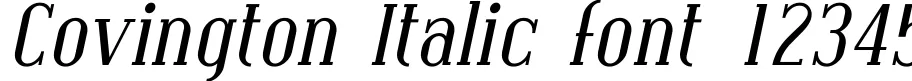 Dynamic Covington Italic Font Preview https://safirsoft.com