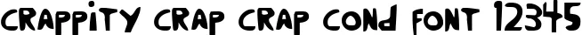 Dynamic Crappity Crap Crap Cond Font Preview https://safirsoft.com