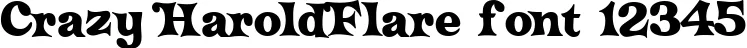 Dynamic Crazy HaroldFlare Font Preview https://safirsoft.com