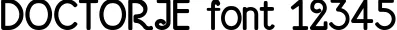 Dynamic DOCTORJE Font Preview https://safirsoft.com