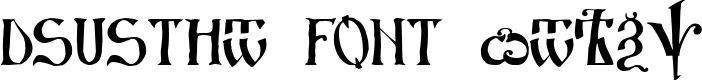 Dynamic DSUSTH2 Font Preview https://safirsoft.com