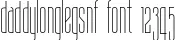 Dynamic DaddyLonglegsNF Font Preview https://safirsoft.com