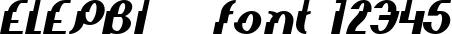 Dynamic ELEPBI   Font Preview https://safirsoft.com