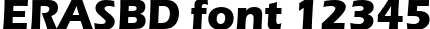 Dynamic ERASBD Font Preview https://safirsoft.com