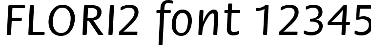 Dynamic FLORI2 Font Preview https://safirsoft.com