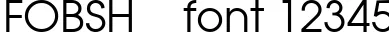Dynamic FOBSH    Font Preview https://safirsoft.com