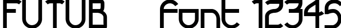 Dynamic FUTUB    Font Preview https://safirsoft.com