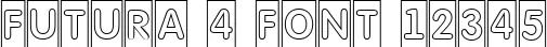 Dynamic FUTURA 4 Font Preview https://safirsoft.com