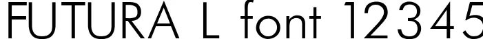 Dynamic FUTURA L Font Preview https://safirsoft.com