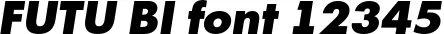 Dynamic FUTU BI Font Preview https://safirsoft.com