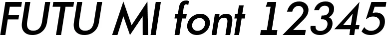 Dynamic FUTU MI Font Preview https://safirsoft.com