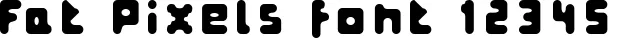 Dynamic Fat Pixels Font Preview https://safirsoft.com