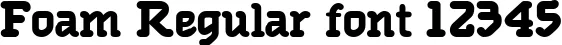 Dynamic Foam Regular Font Preview https://safirsoft.com
