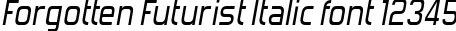 Dynamic Forgotten Futurist Italic Font Preview https://safirsoft.com