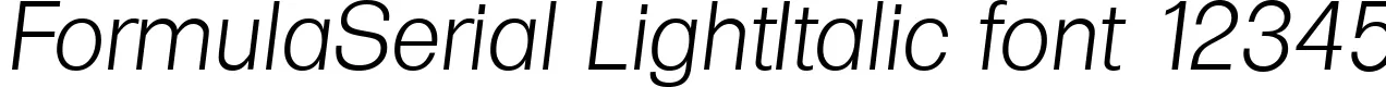 Dynamic FormulaSerial LightItalic Font Preview https://safirsoft.com