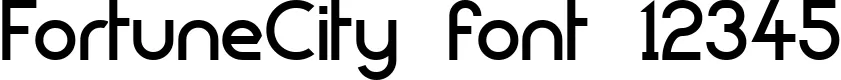 Dynamic FortuneCity Font Preview https://safirsoft.com