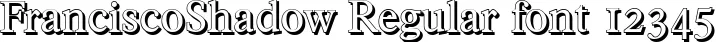 Dynamic FranciscoShadow Regular Font Preview https://safirsoft.com