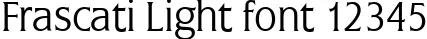 Dynamic Frascati Light Font Preview https://safirsoft.com