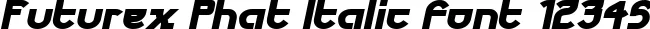 Dynamic Futurex Phat Italic Font Preview https://safirsoft.com